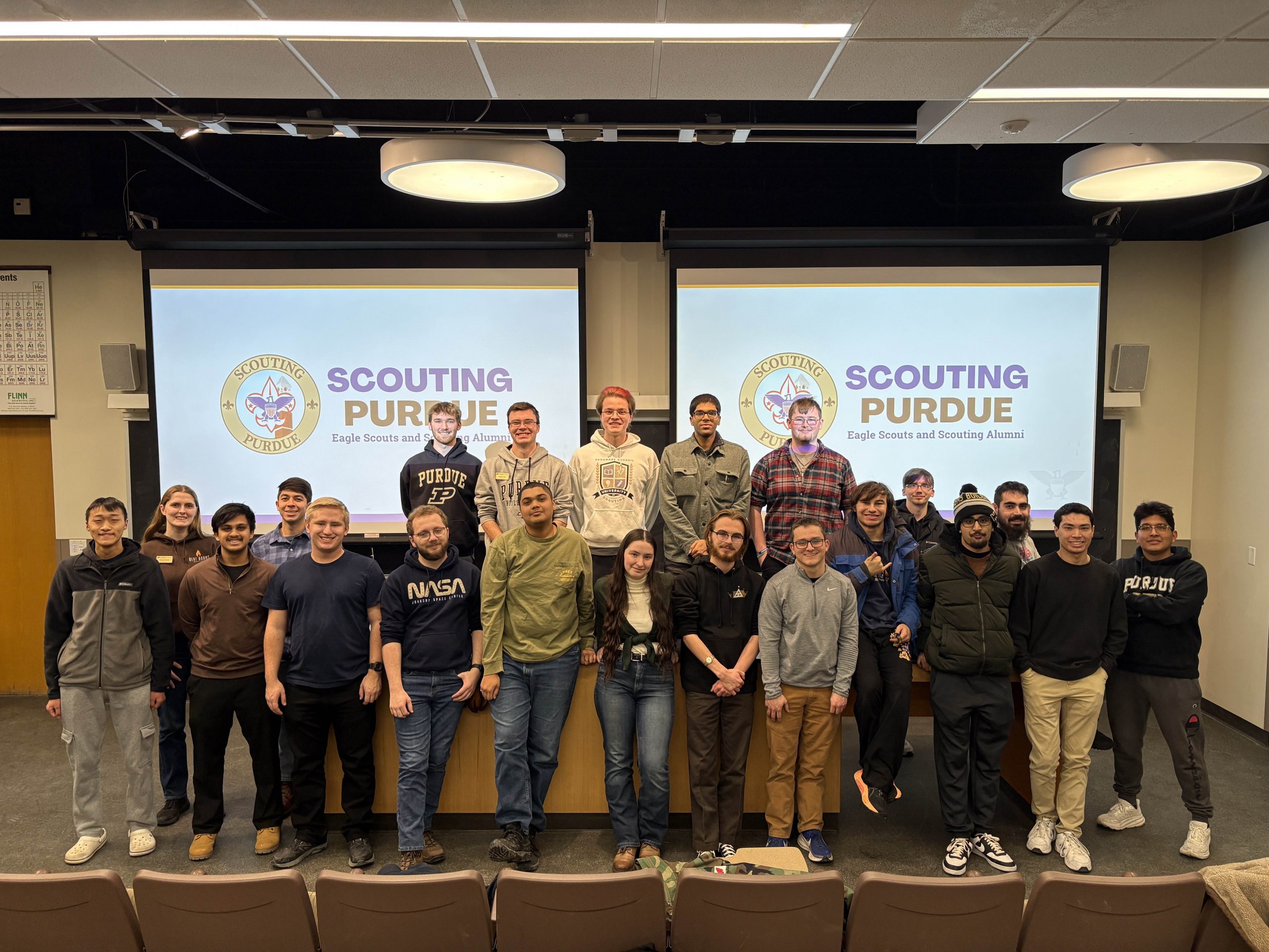 Scouting Purdue Group Photo