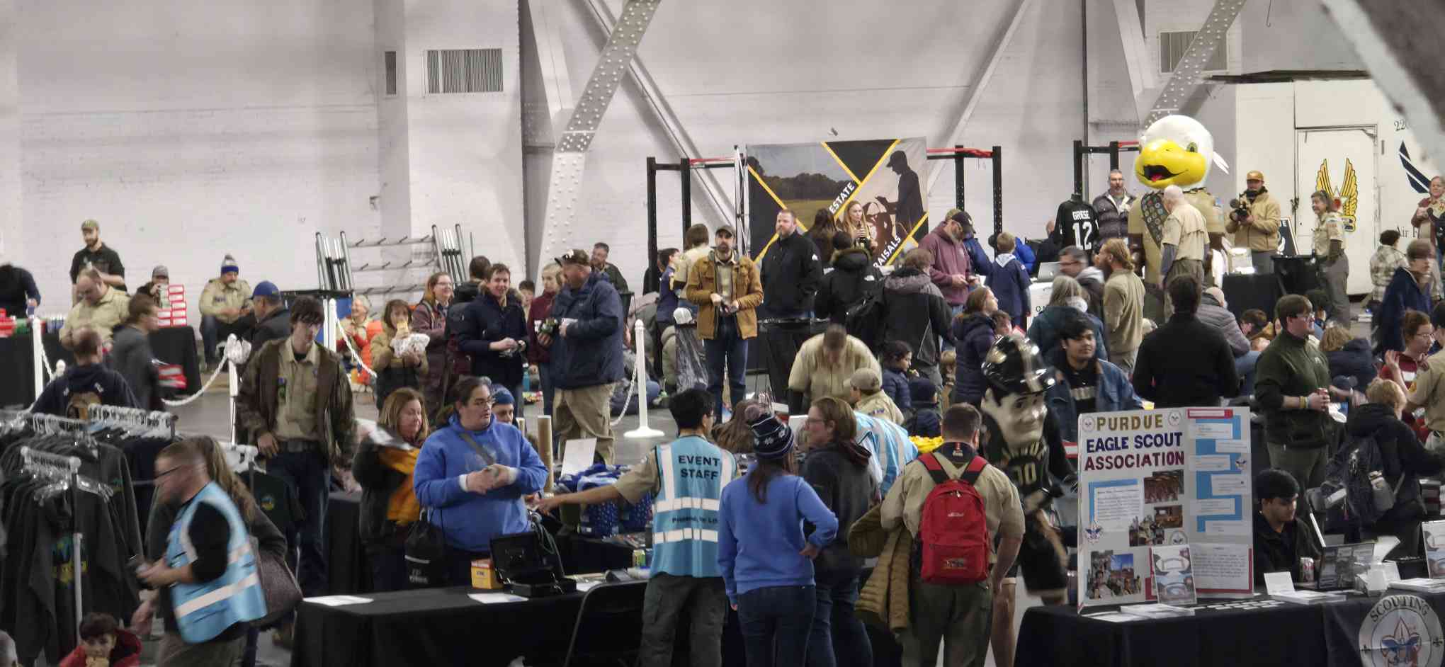 Large crowd at event